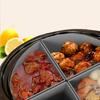 4 Stk Integrert Molding Slow Cooker Divider Separat Excellent Stew Pot Liner Mat