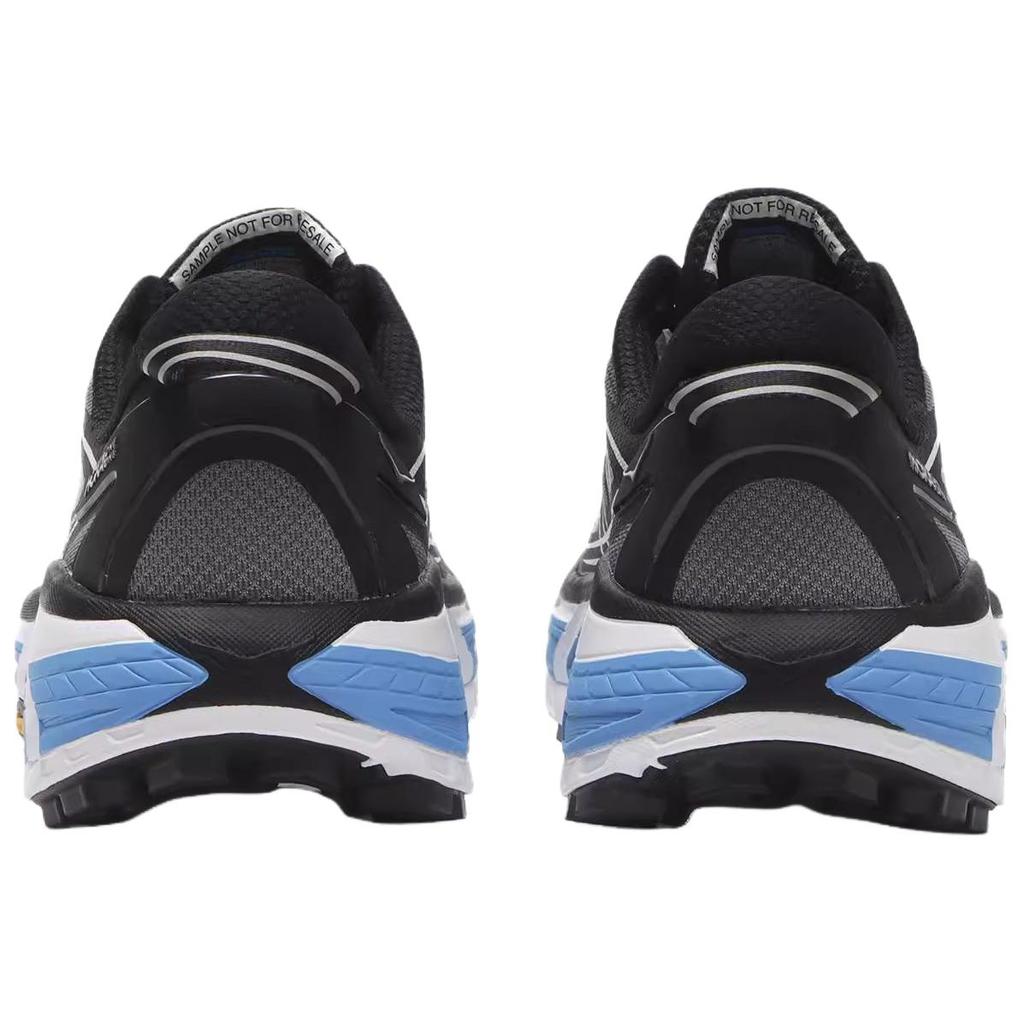 HOKA Mafate Speed 2 Black White Blue Unisex Sneakers 1126851-BWHT