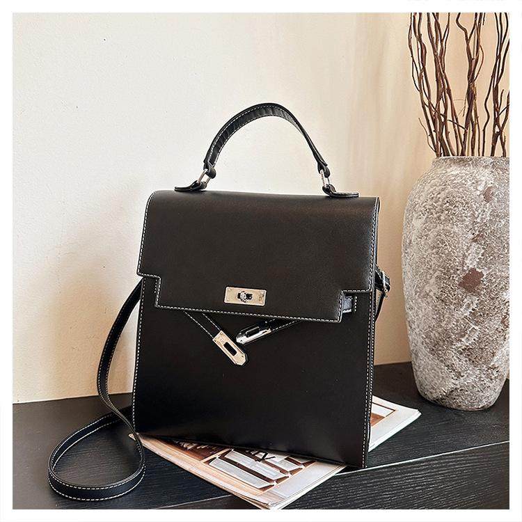 2025 New Fashion Versatile Student Shoulder Bag Large Capacity Casual Portable Crossbody Bag Premium Sense Backpack Bag