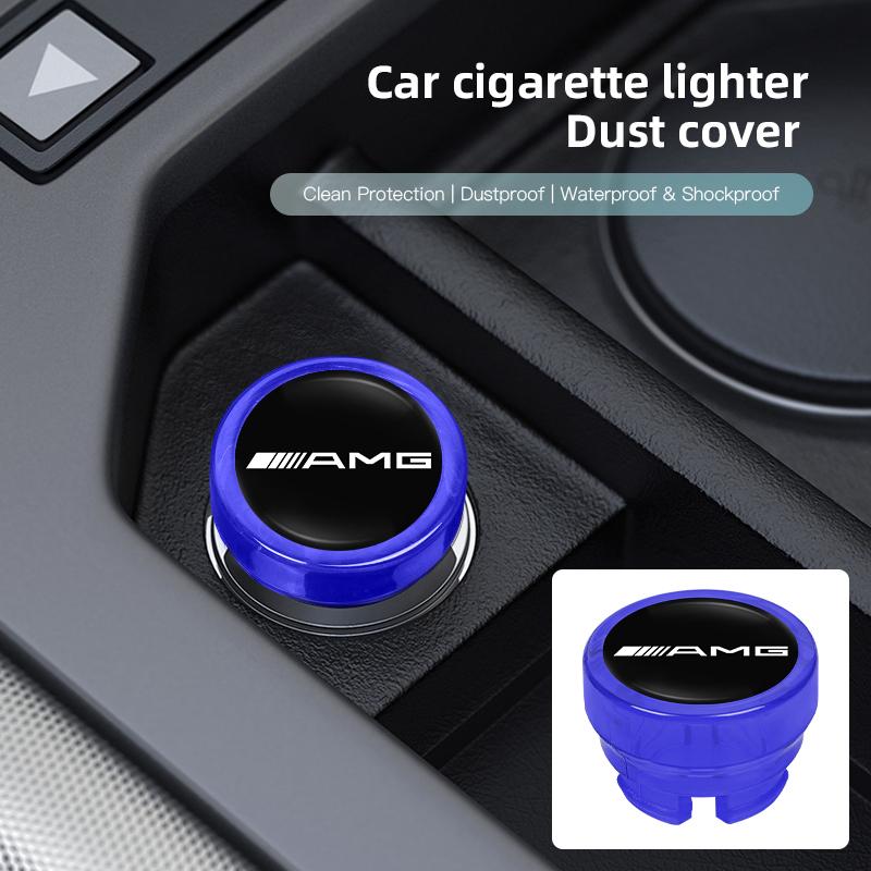 Car Cigarette Lighter Dust Cover Dustproof Cap Plug For Mercedes Benz AMG A B C E G CLA W211 W203 W204 W210 W124 C200 C230 C260