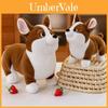 Schattig Corgi Pluche Speelgoed Schattige Knuffeldier Pop Voor Kinderen Zacht Teddybeer Speelgoed Verjaardagscadeau Voor Meisjes 23cm Hoogte