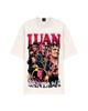Retro Print T-shirt Men Women Classic Cotton Singer Luan Santana Big Face Short Sleeves Oversized Heavy Man Women Unisex Top Tee