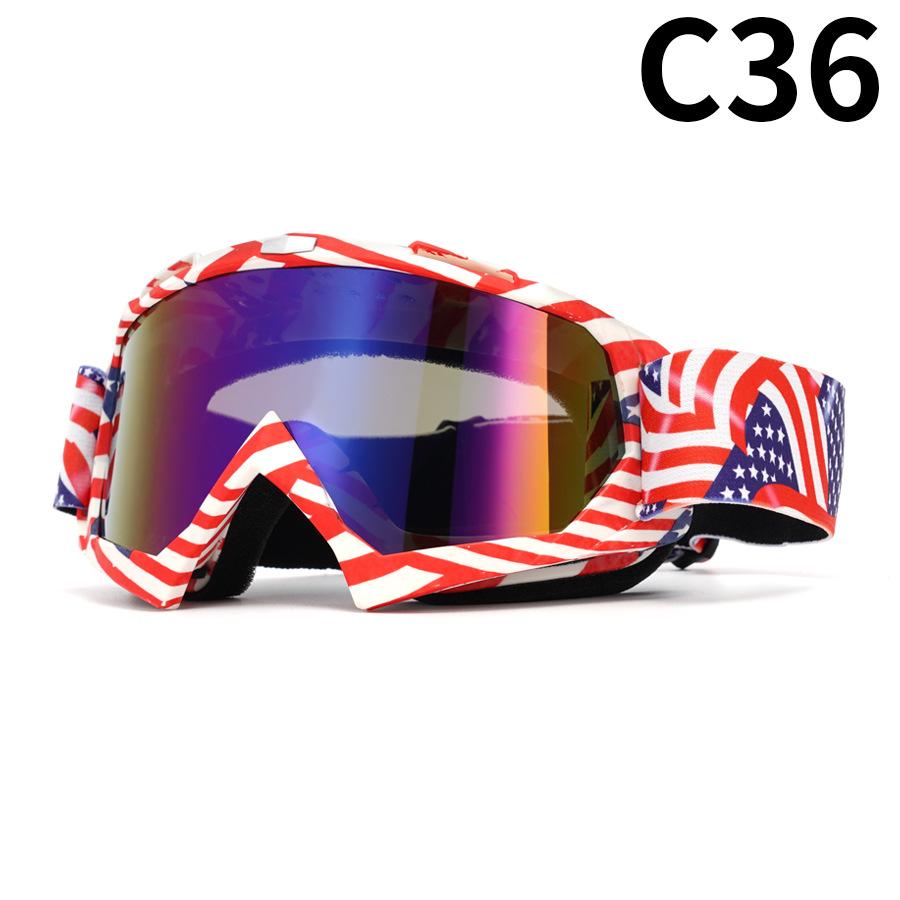 Gogle motocyklowe Transfer wodny Off-road Outdoor Jazda Okulary sportowe Gogle narciarskie Wiatroodporne okulary