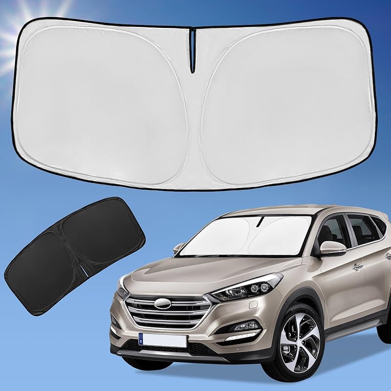 For Toyota Tacoma 2016- 2024 2025 2026 Sun Shade Sunshade Windshield Cover - 4 Layers Front Window Shade  Fit Tacoma 2Dr 4Dr Pickup Sun Visor 240T