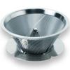 Espresso Tokyo MagMa Dripper - Stainless Steel Coffee Dripper - A W-shaped Dripper That Lets Anyone Recreate the Taste of a Top Barista. Suitable for