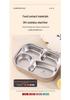 Microwaveable 304 Stainless Steel Lunch Box - 2026 Insulated Bento for Office Workers & Students