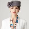 Hat Women's Spring and Autumn New Beret Autumn and Winter Wool Hat Winter Woolen Hat Face Thin Versatile Foreign Style Top Hat