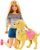 Barbie Girls Walk and Potty Pup with Blonde Doll [Parallel Import]
