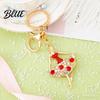 Sparkling Keychain Ballerina Rhinestones Ballet Dancer Key Ring for Women