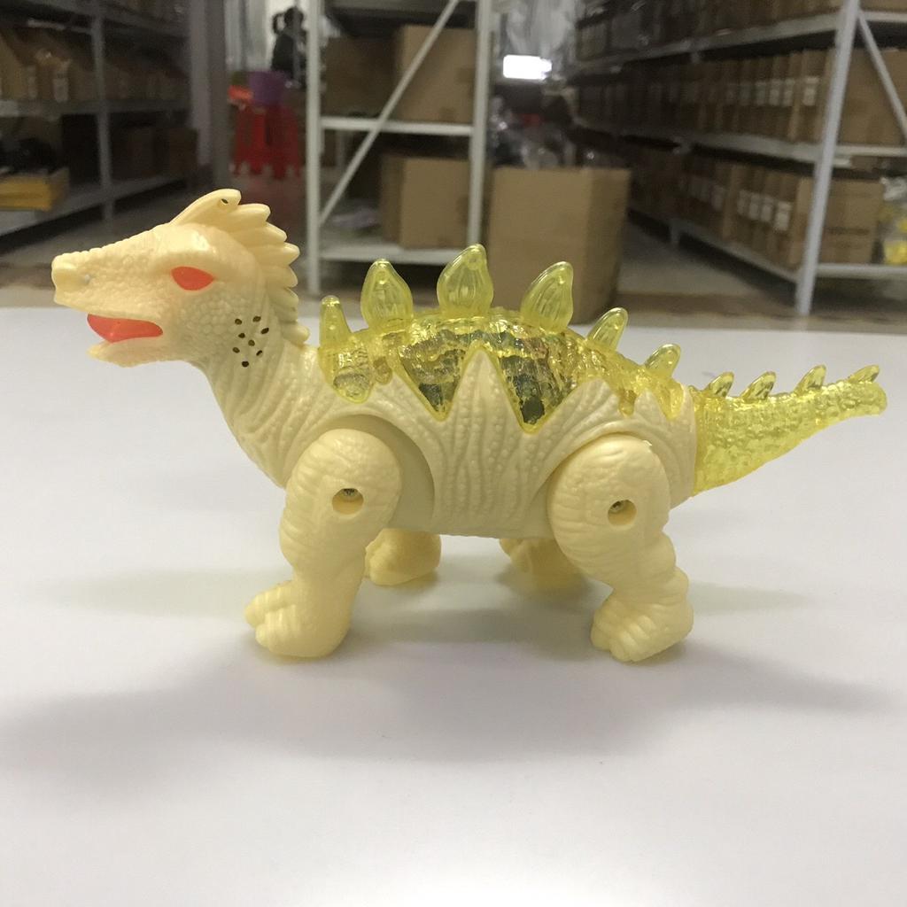 Detské svietiace dinosaurie hračky Deti Chodiace Ťahacie Dinosaurus Spievajúci Hudobný Dinosaurus Elektronické Vodítko Hračky