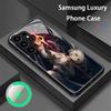 anime Frieren Beyond Journey's End   Phone Case For Samsung S25 S24 S23 S22 S21 S20 Plus Ultra Note20 Glass Magnetic Case