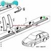 91527-SM4-003 Honda Accord/Odyssey/Pilot Door Molding Clip