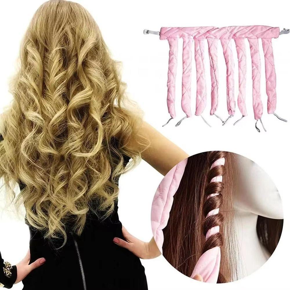 DIY Curling Stick Octopus Curls Silk Ribbon New Lazy Hair Curler  Lazy Hair Styling Tools
