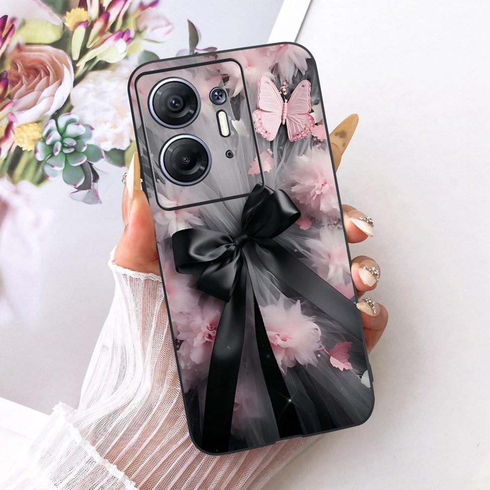 Phone Case For Infinix Hot 30 5G Cover X6832 Cute Cat Fashion Funny Painted Bumper For Infinix Hot30 5G Casing