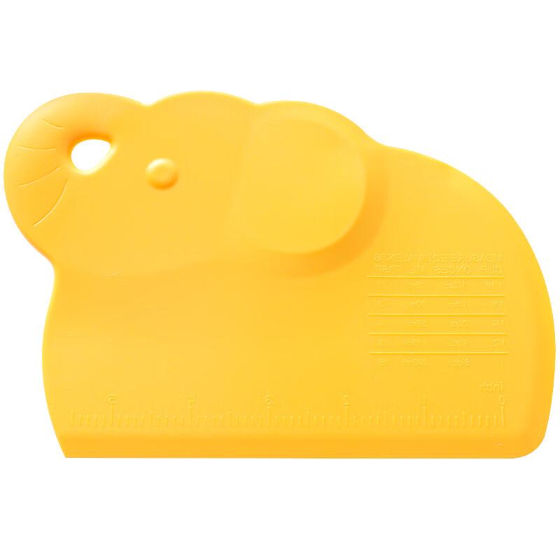 Elephant Dough Cutter & Soft Scraper Baking Tool Set