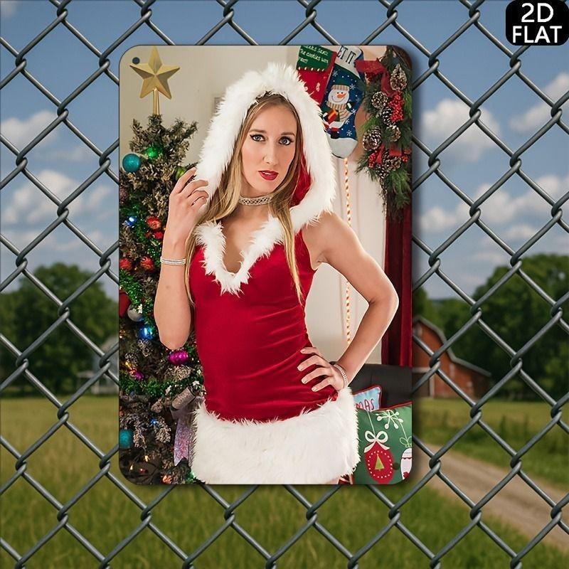 Pin-Up Girl Blechschilder, Garage Werkstatt Metalldekor 20x30cm