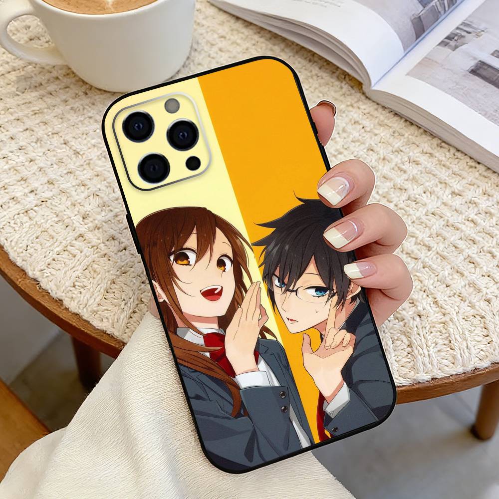 Anime H-Horimiya-a Phone Case Silicone Soft For IPhone 17 16 15 14 13 12 11 X XR Plus Pro Max Plus