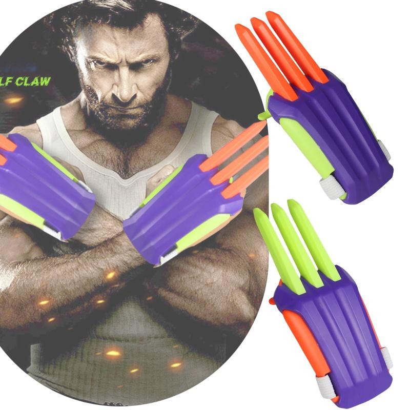 Stretchable Wolverine Claw Carrot Knife Hammer Toy Creative And Fun Stress Relief Toy For Students