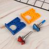 35Mm Hinge Hole Drilling Guide Locator Hinge Drilling Jig Drill Bits Woodworking Door Hole Opener Cabinet Accessories Tools