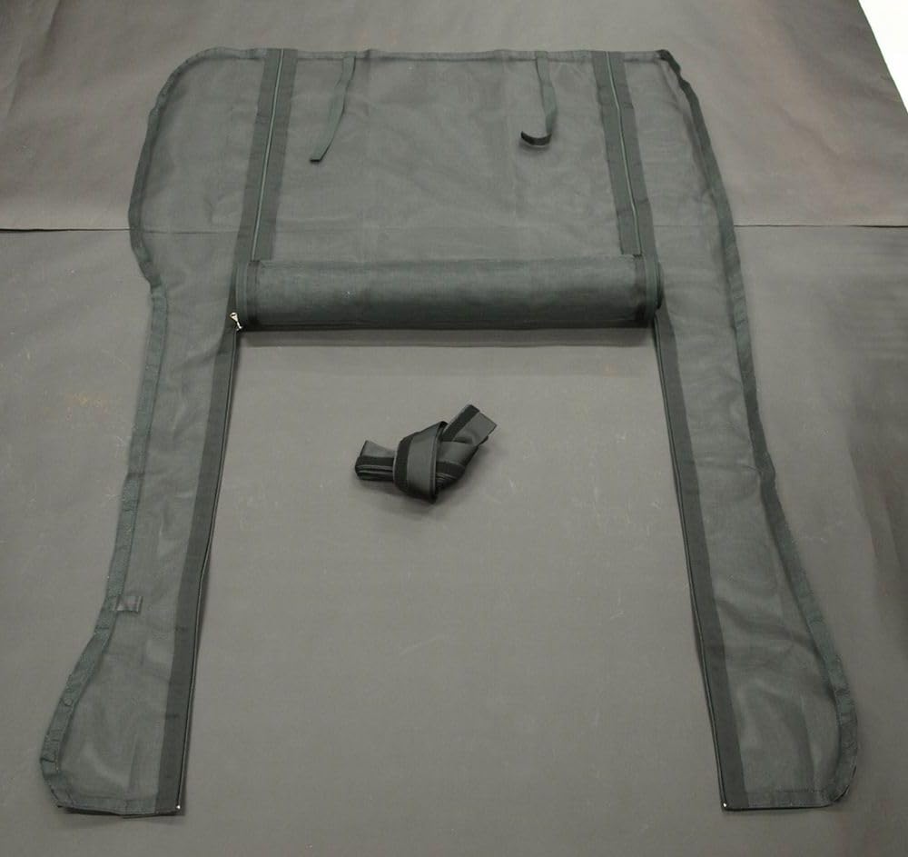 Insect repellent net for right sliding door of TownAce double zipper model S402M/S412M Van/LiteAce Van,