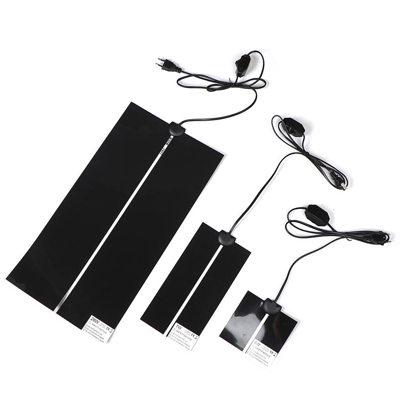 5-45W Terrarium Reptiles Heat Mat Climbing Pet Heating Warm Pads Adjustable Temperature Controller Mats Eu/Us