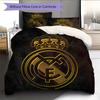 Madrid Pattern Bedding Home Decoration Birthday Gift (1 * duvet cover + 2 * pillowcase, without core)