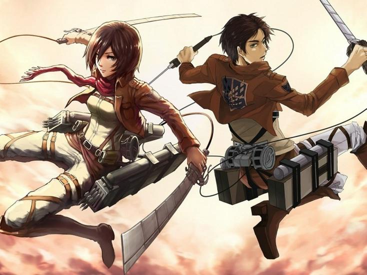 Attack On Titan Mikasa, Eren, Levi Survey Corps Full Body Leather Strap Cosplay Gear Available