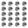 Twenty (20) 7/16-20 Galvanized Open End Acorn Lug Nut | 3/4" Hex (BCP1075)