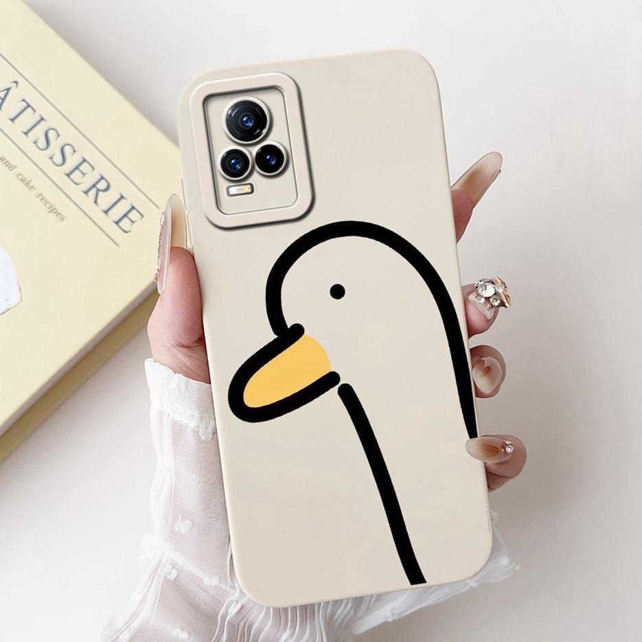 For Vivo V21e 4G Case V2061 Cute Funny Animals Painted Cover Soft Silicone Phone Case For Vivo V21 V 21 e VivoV21e Fundas Bumper
