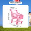 Shopping Cart Toy Grocery Early Educational Miniature Supermarket Handcart Trolley Small
