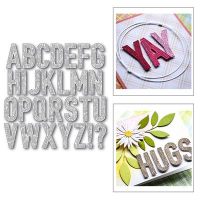 English Alphabet Pattern Combination Pattern Metal Cutting Dies Stamps Alphabet Embossing Paper Cards Making Craft Stencils Scrapbooking