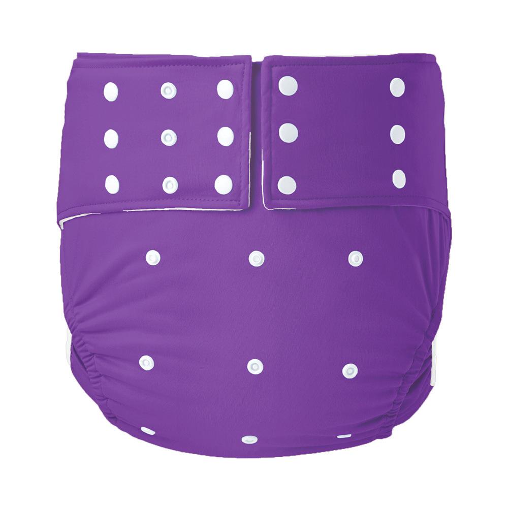 Washable Waterproof Adult Incontinence Pants - Leak-Proof Cloth Diapers for Elderly Care
