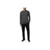 Nike Logo Print Crew Neck Pullover Long Sleeve T-Shirt Men Tops Dark-Green DO9269-070