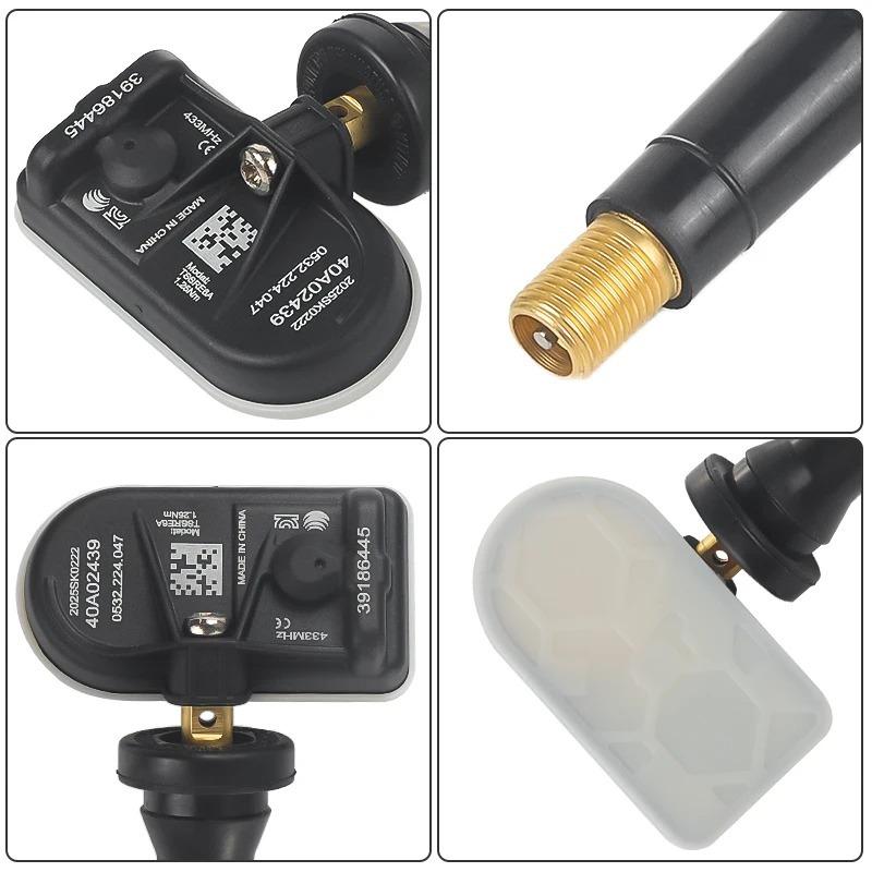 1/4PCS 39186445 433MHZ Tire Pressure Sensor For Opel Astra K ignia B Vauxhall Astra ignia Car TPMS 13540606 13597645