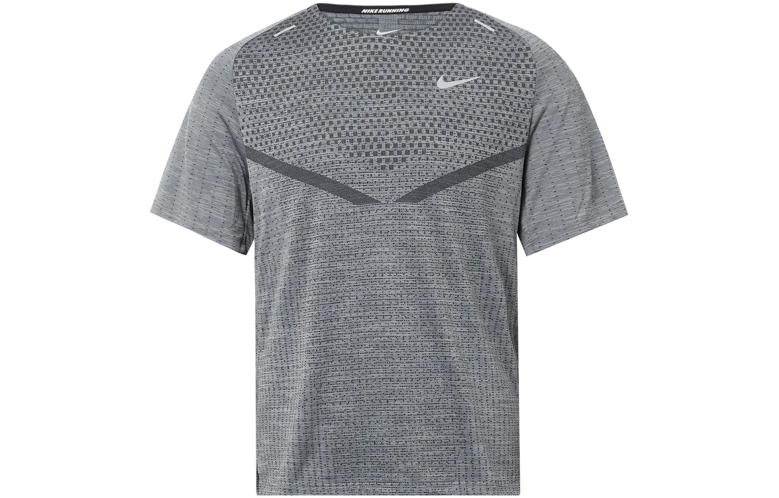 Nike Running T Shirt Men s Gray DM4754-010 S