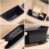 4Pcs Car Door Handle Storage Box Cup Holder For Porsche Macan 2015 2016 2017 2018    Auto Interior Organizer Accessories