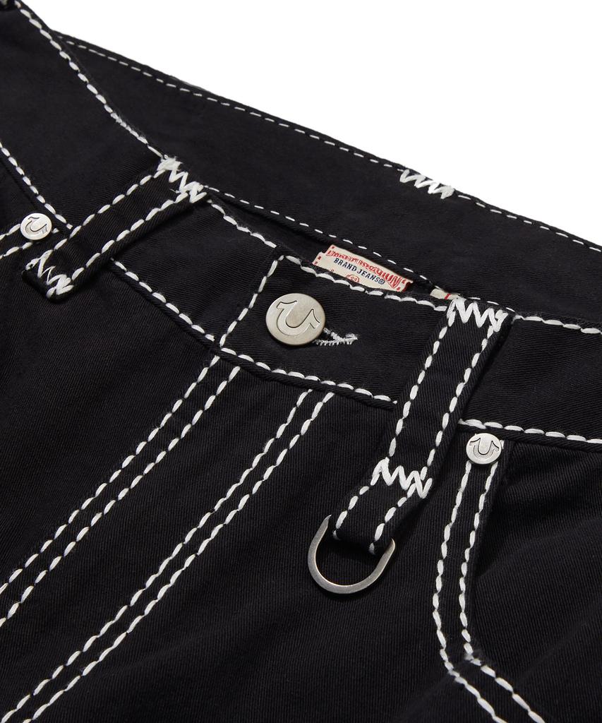 Nomaenyueol No Religion Double Knee Pants - Black
