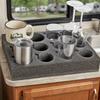 Large Storage Box Thickened Cup Holder Sturdy Light Takeout Cup Trays Multi-Cup Coffee Carrier Campervan