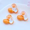 10Pcs New Cute Resin Mini Egg Flat Back Cabochon Scrapbook Kawaii DIY Embellishments Accessories