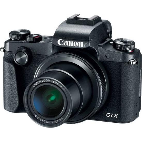 

Компактна цифрова камера Canon PowerShot G1 X Mark III Black EVF PSG1XMARKIII APS-C Сенсор/F2.8 Лінза/Вбудований чорний