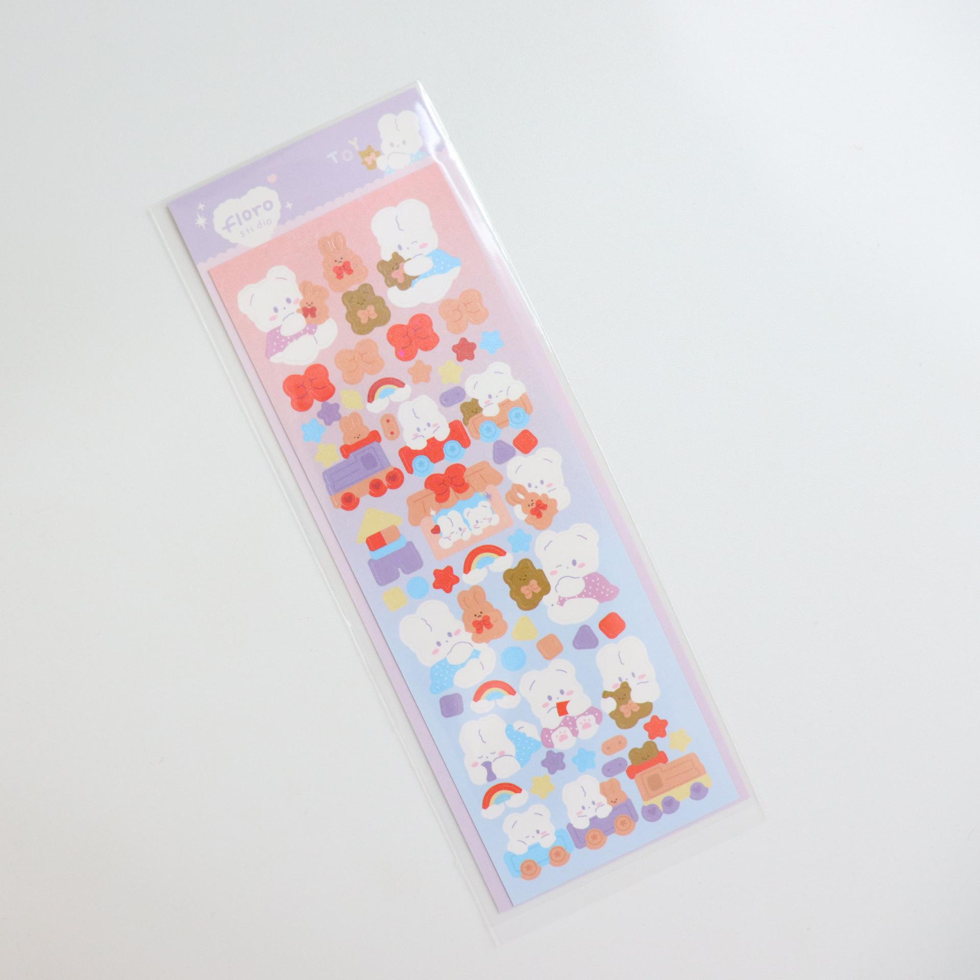 Лазерная наклейка PET Bottom Google Card наклейка Декоративная DIY Материал iPad — фото 13