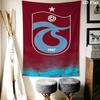 Trabzonspor logo Wall Hanging Printed Fabric Blanket Decorative Tapestries for Bedroom Living Room Home Decor