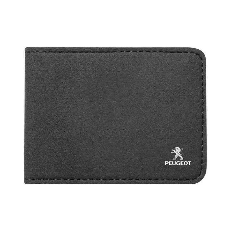 

Авто Стайлинг Авто Водительские Документы Визитница Паспортная Карточка Кошелек Для Peugeot 206 307 308 3008 207 208 407 2008 508 107 106 RCZ