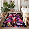 Anti‑Slip Crystal Velvet Floor Rug, The Amazing Digital Circus Design Carpet for Indoor Living Bedroom Home Decoration