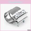 Snygg 2,25" till 2,5" Rostfri Avgassklämma Stegklämmor För Catback Ljuddämpningssystem