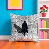 S-Sherlock H-Holmes Cushion Cover Plush Fabric Soft Double-Sided Printed Sofa Warm Winter Home Gift Pillow Case