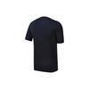 Fila Athletics Solid Color Letter Logo Round Neck Sports Simple Comfortable Casual Knit Short Sleeve T-Shirt Men T-Shirt Dark-Blue A11M231120F-NV