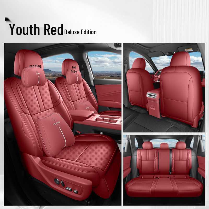 Leather Seat Covers for 2026 Hongqi HS6 PHEV - Full Coverage