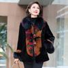Women's Faux Mink Velvet Winter Coat