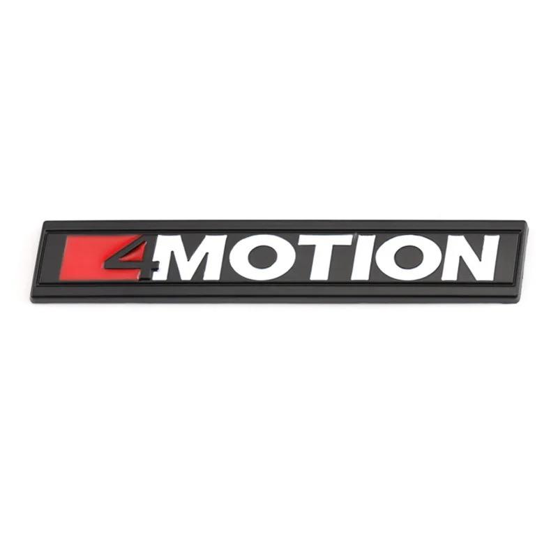 3D Metal 4 Motion Logo Car Grill Emblem Badge Trunk Sticker For VW Golf 5 MK4 T5 T6 Passat 4 B6 B8 B5 Tiguan 4motion AccessoriesNB8